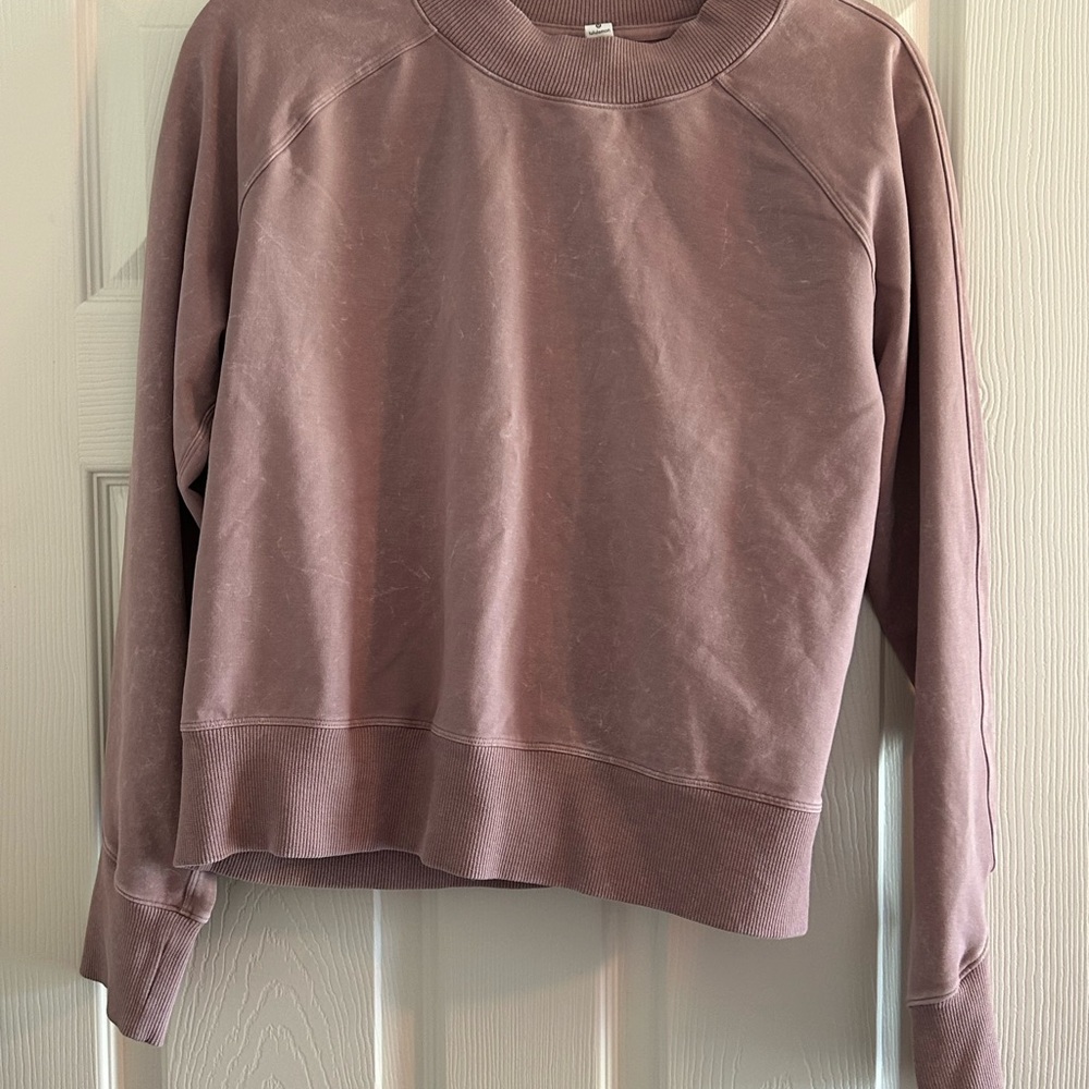 Lululemon Athletica Dusty Pink Sweatshirt
